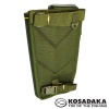 Сумка Kosadaka M10 набедренная со стаканом для спиннинга и коробкой зеленая