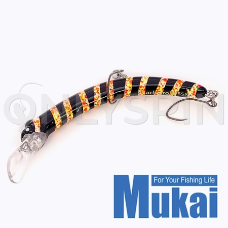 Воблер Mukai Backstroke 55S ST1 Crash Rainbow