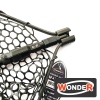 Подсак силиконовый телескопический для форели Wonder 1.4m/2m black WG-LNT-008