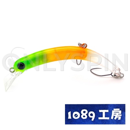 Воблер 1089 Koubou Sakasanyoro Slim 60FS 03 Ninjin