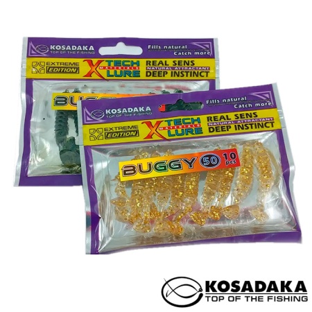 Мягкие приманки Kosadaka Buggy 55 MO 10шт