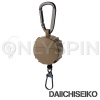 Ретривер Daiichiseiko Clip-On Reel + Micro Case dark earth