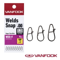 Застежки Vanfook Welds Snap #0 5.4kg 8шт