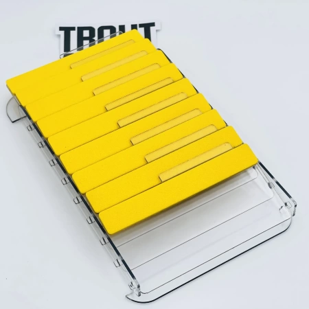 Trout Arena картотека для блесен в ящики серии 7070, 7055 желтая