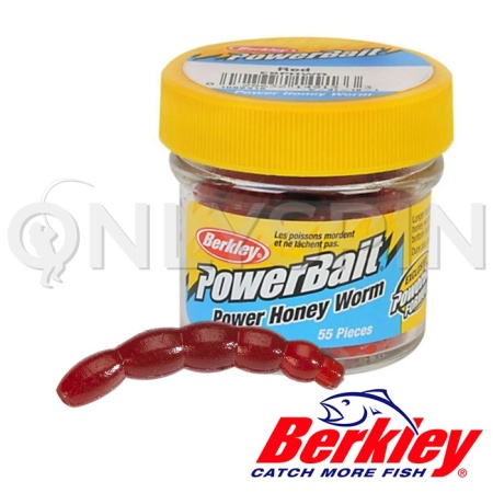 Мягкие приманки Berkley Power Micro Blood Worm Red