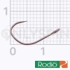 Крючки одинарные Rodio Craft Honey Comb T Hook #8 15шт