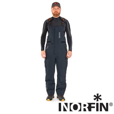 Полукомбинезон Norfin Rebel Pro Pants Gray XL