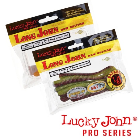 Мягкие приманки Lucky John Long John 4.2 T05 6шт