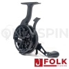 Зимняя катушка Folk Fishing Neo Black