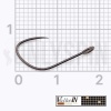 Крючки одинарные ValkeIN Gyro Hook #4 15шт