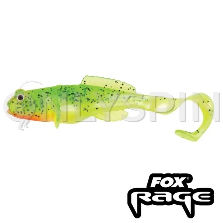 Мягкие приманки Fox Rage Grondle Twist 100mm Lemon Tiger 4шт