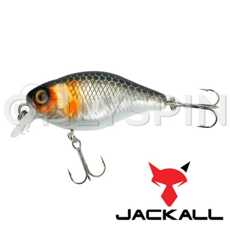 Воблер Jackall Chubby 38F UV Mat Silver And Black