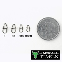 Застежки Jackall Timon E-Snap II SSSS 8шт