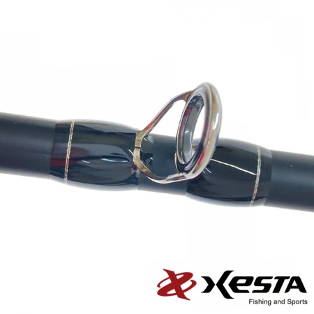 Спиннинг кастинговый Xesta Black Star Rock Casting 2.14m 10-35gr XBSR-B611MH