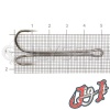 Крючки двойные Jig It M-Long Double Hooks #2/0 10шт