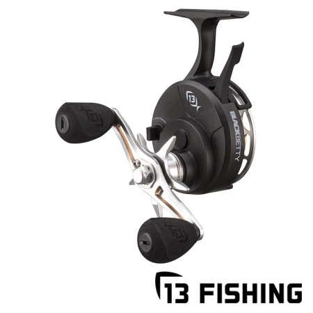 Зимняя катушка 13 Fishing Black Betty FreeFall Carbon Body RH