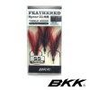 Крючки тройные BKK Feathered Spear 21-SS Red-Black #6 3шт