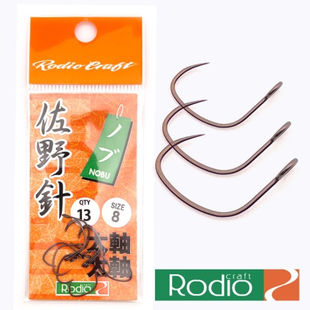 Крючки одинарные Rodio Craft Sano Hook Dai-Jiku #8 13шт