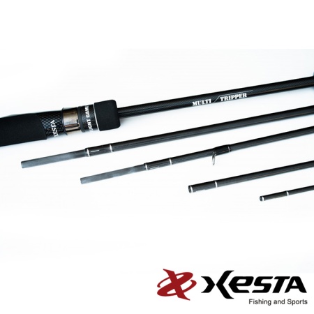Спиннинг Xesta Black Star 2nd Generation Mobile 2.24m 0.4-15gr S74 Multi Tripper Спиннинг Xesta Black Star 2nd Generation Mobile 2.24m 0.4-15gr S74 Multi Tripper