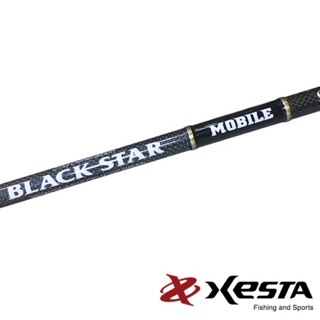 Спиннинг Xesta Black Star 2nd Generation Mobile 2.24m 0.4-15gr S74 Multi Tripper Спиннинг Xesta Black Star 2nd Generation Mobile 2.24m 0.4-15gr S74 Multi Tripper