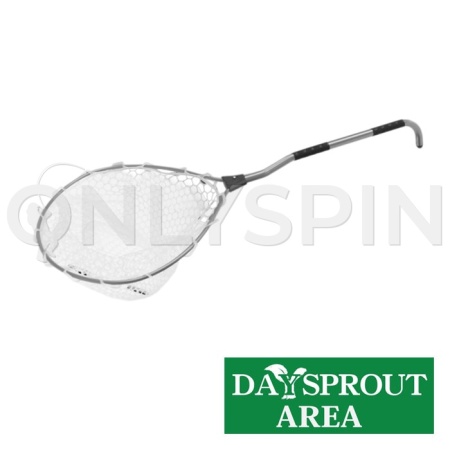 Подсак Daysprout Rubber Landing Net #gun metal