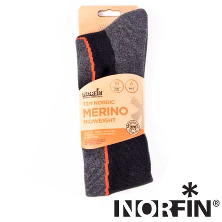 Носки Norfin T3M Nordic Merino Midweight XL (45-47)