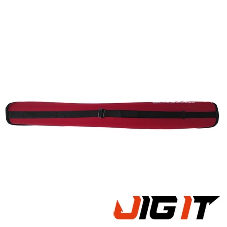 Чехол Jig It для зимних удилищ полужесткий Red 80cm Чехол Jig It для зимних удилищ полужесткий Red 80cm