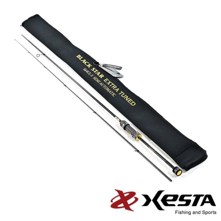Спиннинг Xesta Black Star Extra Tuned 1.93m 0.1-4gr S64UL-S Semi Automatic Спиннинг Xesta Black Star Extra Tuned 1.93m 0.1-4gr S64UL-S Semi Automatic