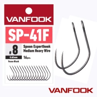 Крючки одинарные Vanfook SP-41F #2 16шт