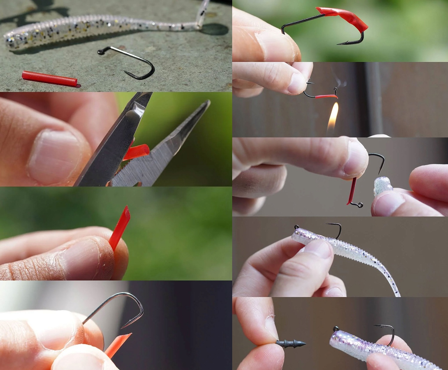 Крючки одинарные Gamakatsu Worm Hook Soarin Roll #3 5шт