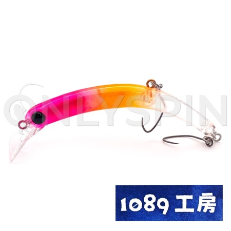 Воблер 1089 Koubou Sakasanyoro Slim 60FS 01 Mango