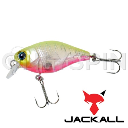 Воблер Jackall Chubby 38F Clear Chartreuse Tiger