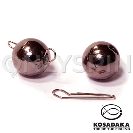 Вольфрамовые чебурашки Kosadaka 5gr Black Nickel 2шт