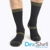 Водонепроницаемые носки DexShell Trekking черный/зеленый M(39-42)