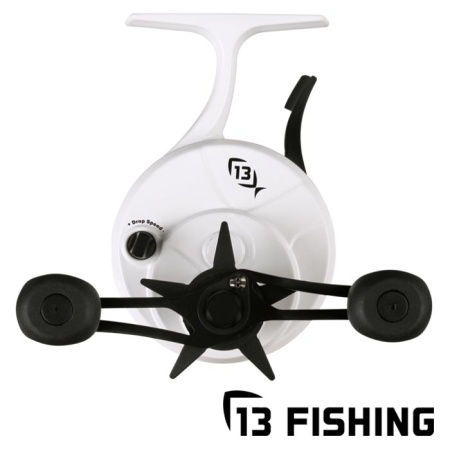 Зимняя катушка 13 Fishing Black Betty FreeFall Ghost white RH Зимняя катушка 13 Fishing Black Betty FreeFall Ghost white RH