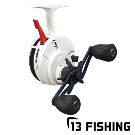 Зимняя катушка 13 Fishing Black Betty FreeFall Ghost Maverick USA color LH