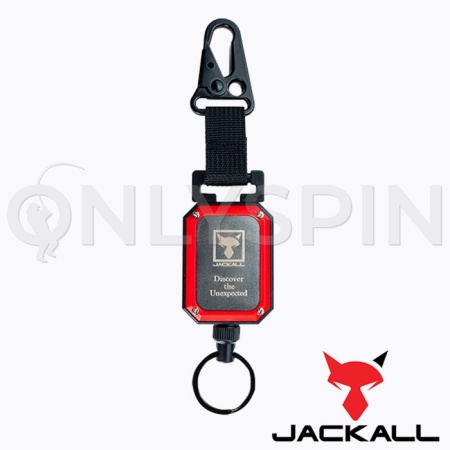 Ретривер Jackall Carabiner Wire Reel Red
