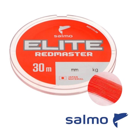 Леска Salmo Elite Redmaster 30m 0.17mm 2.85kg