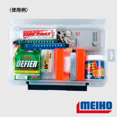 Коробка Meiho VS-3043NDDM прозрачная