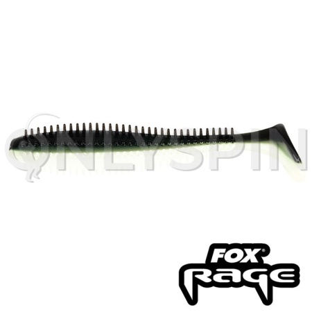 Мягкие приманки Fox Rage Spikey Shad Bulk 4.75/120mm black n white