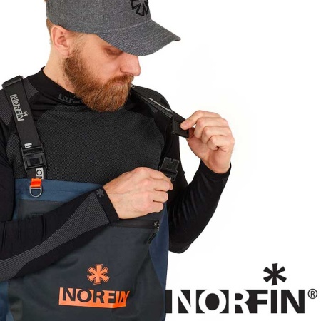 Вейдерсы Norfin Pilot Bootfoot с сапогами L 44