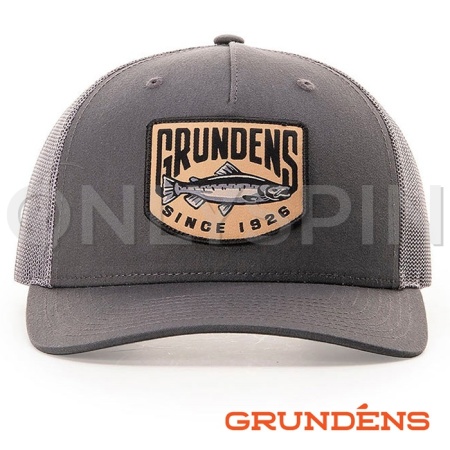 Кепка Grundens King Trucker charcoal