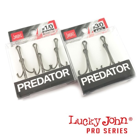 Крючки двойные Lucky John LJH121 #1 6шт Крючки двойные Lucky John LJH121 #1 6шт