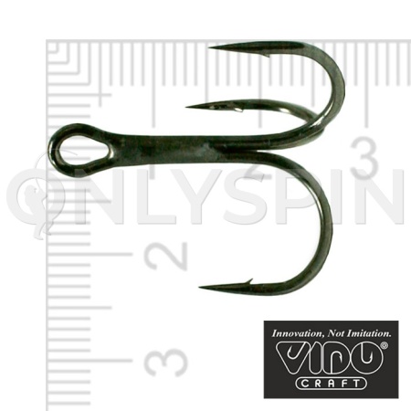 Крючки тройные Vido Craft VD-091 BN Treble Hooks 1 25шт