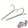 Крючки двойные Jig It M-Long Double Hooks #2/0 10шт