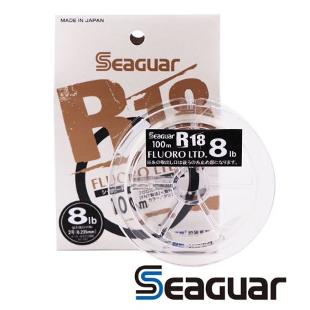 Флюорокарбон Seaguar Kureha R18 Fluoro LTD 100m #0.5 2lb 0.117mm 0.9kg Флюорокарбон Seaguar Kureha R18 Fluoro LTD 100m #0.5 2lb 0.117mm 0.9kg