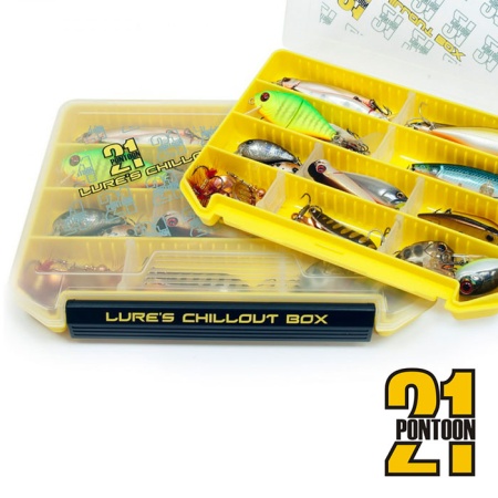 Коробка для приманок Pontoon 21 VS-3010NS yellow