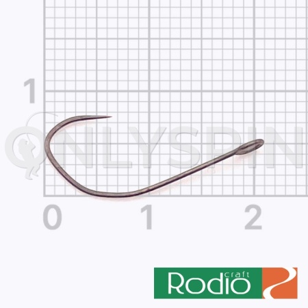Крючки одинарные Rodio Craft Honey Comb T Hook Long Shank #6 15шт