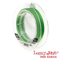 Шнур Lucky John Vanrex X8 125m Fluo Green 0.12mm 5.2kg