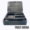 Trout Arena коробка для приманок в лоток столик Daiichiseiko черный